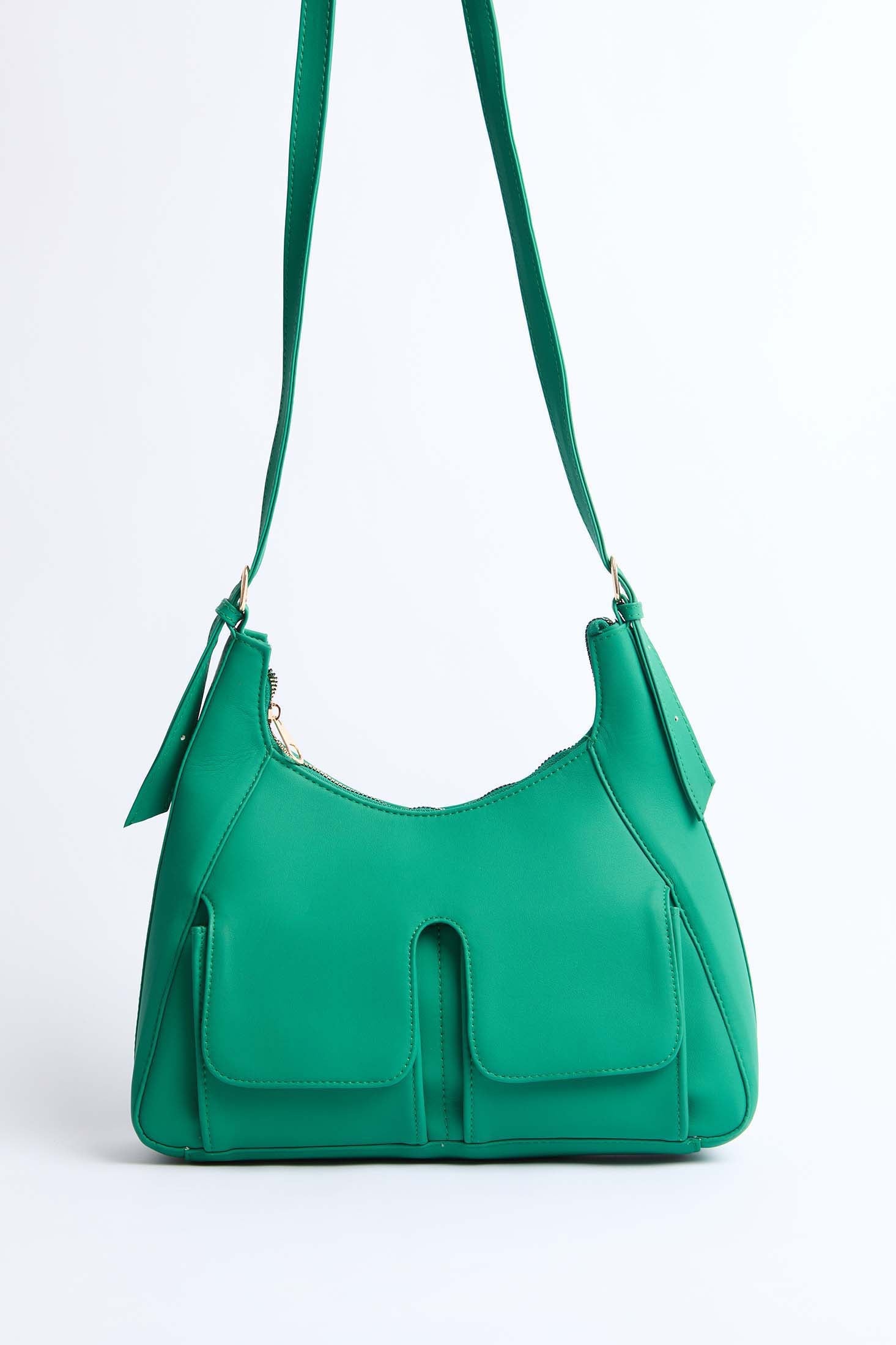 Women Faux Leather Bag  Green