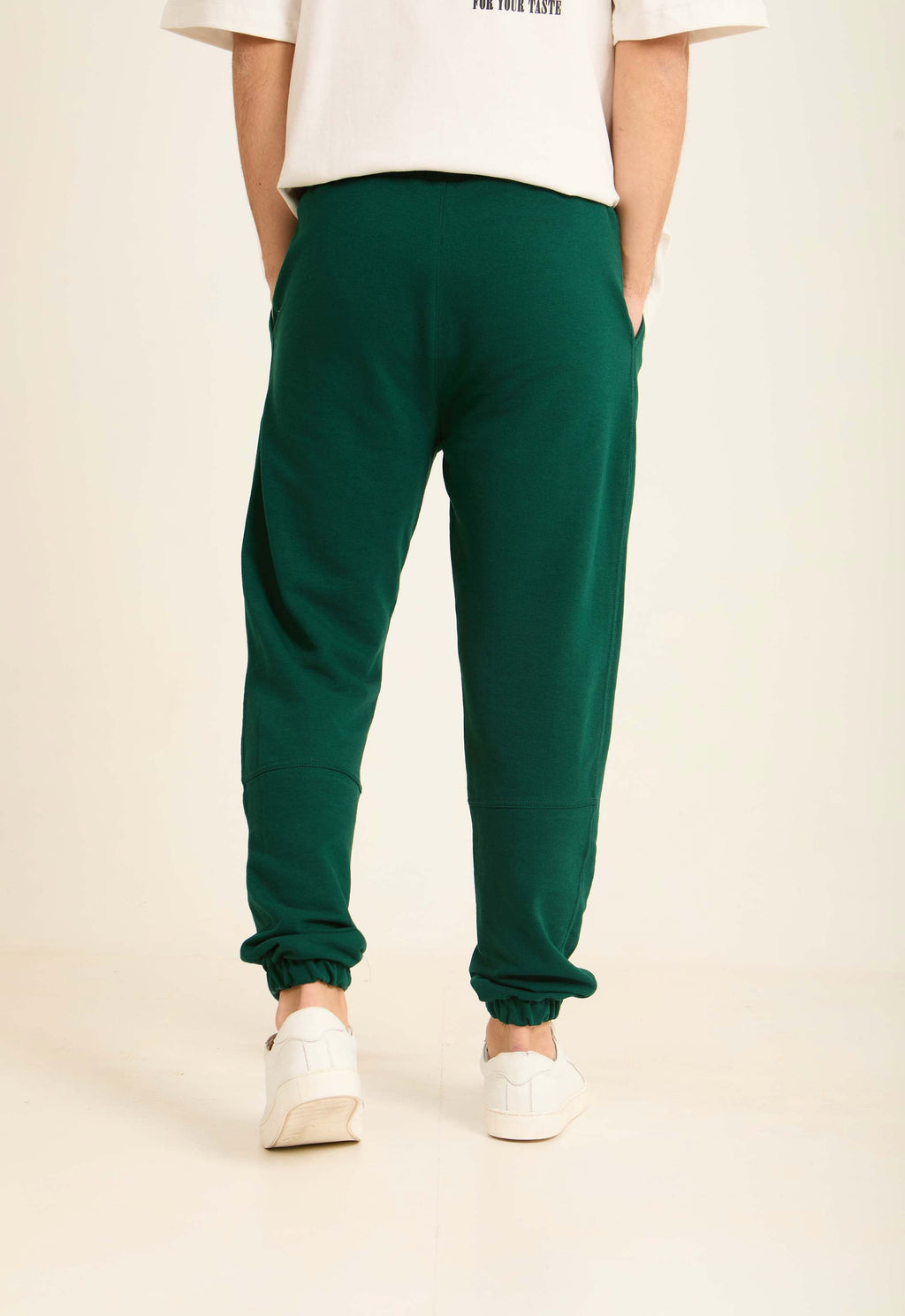Men Sweat Pant Basic Jogger/Regluar fit Sweatpants Cotton Green