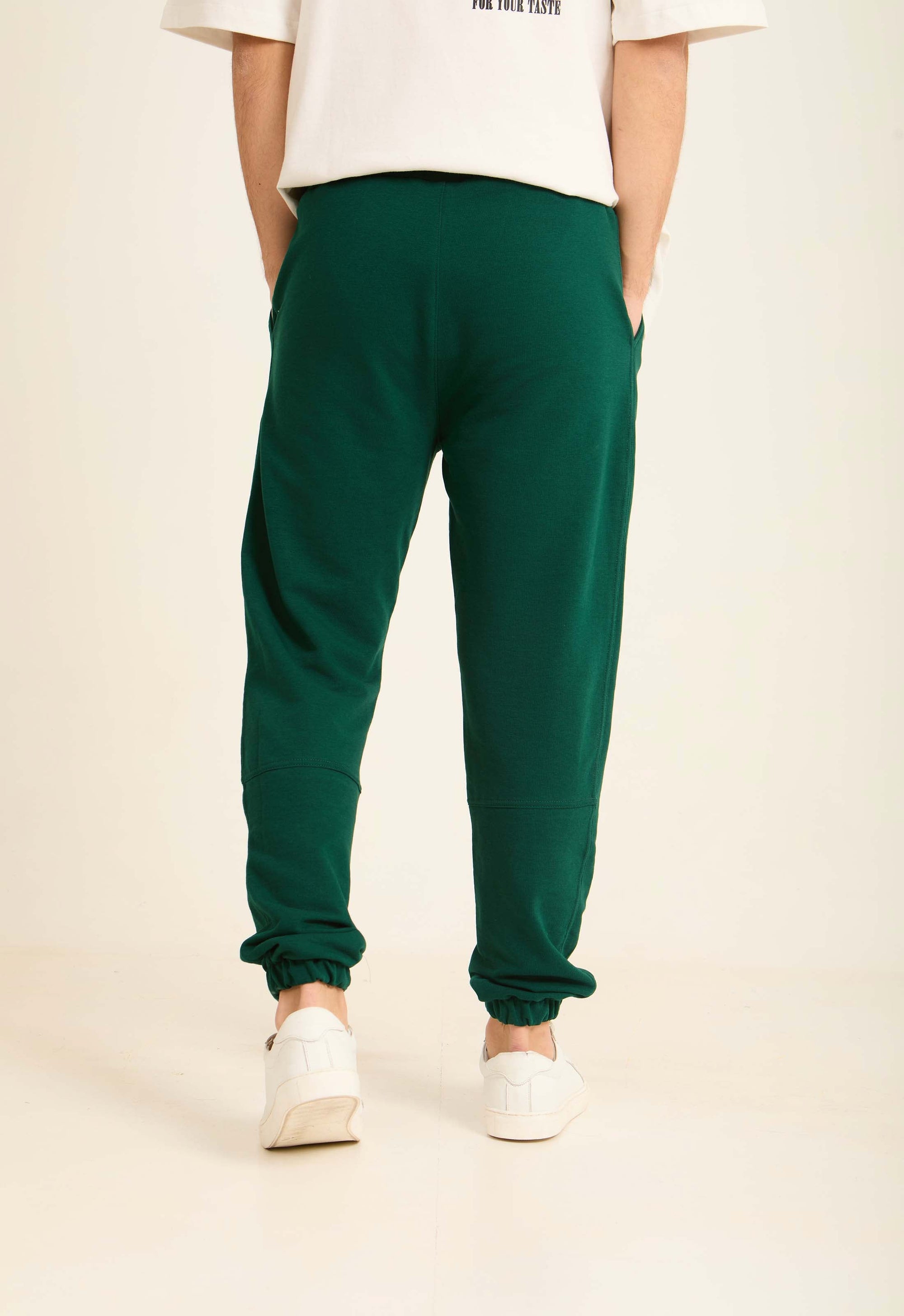 Men Sweat Pant Basic Jogger/Regluar fit Sweatpants Cotton Green