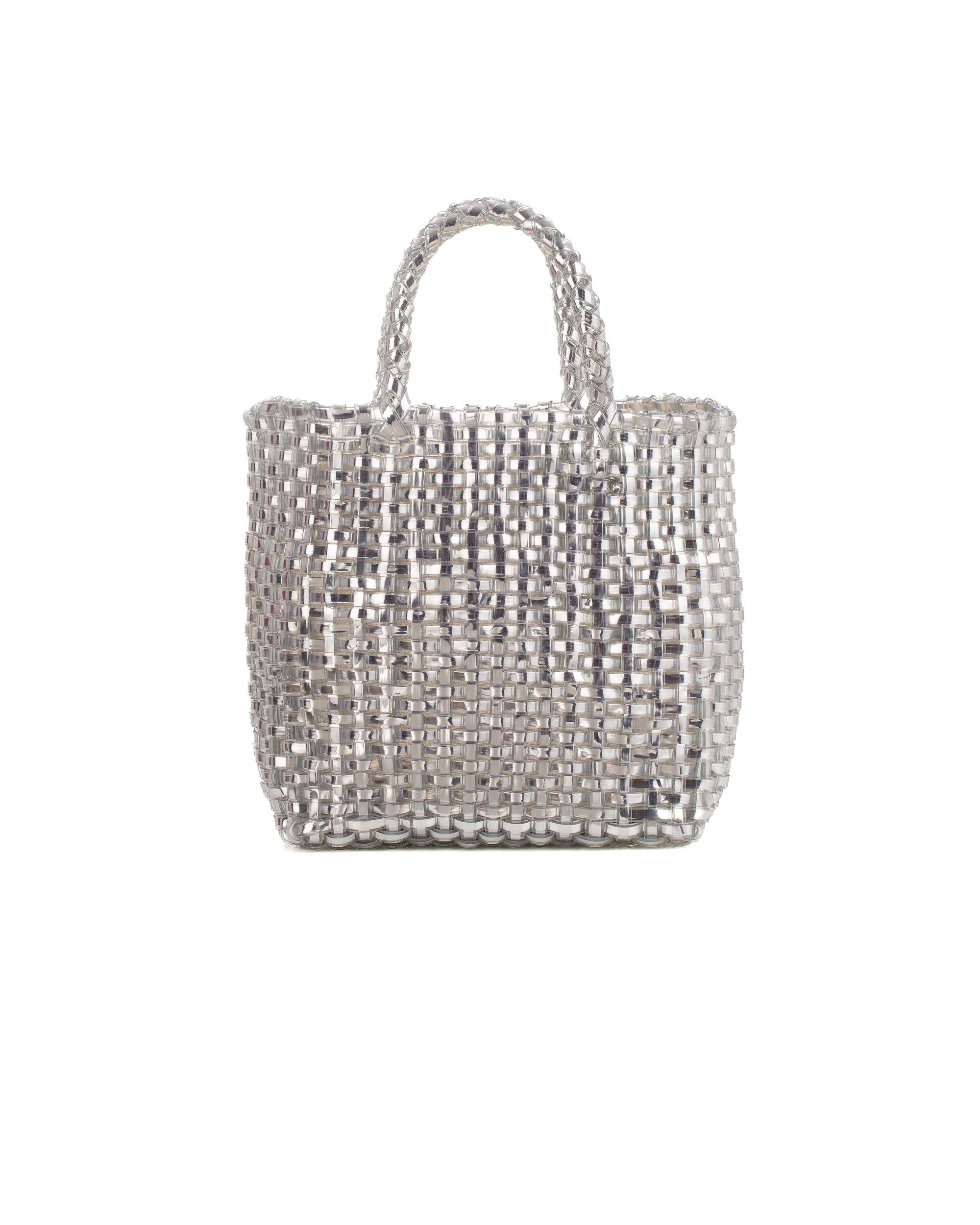 Women's Beach Bag Silver