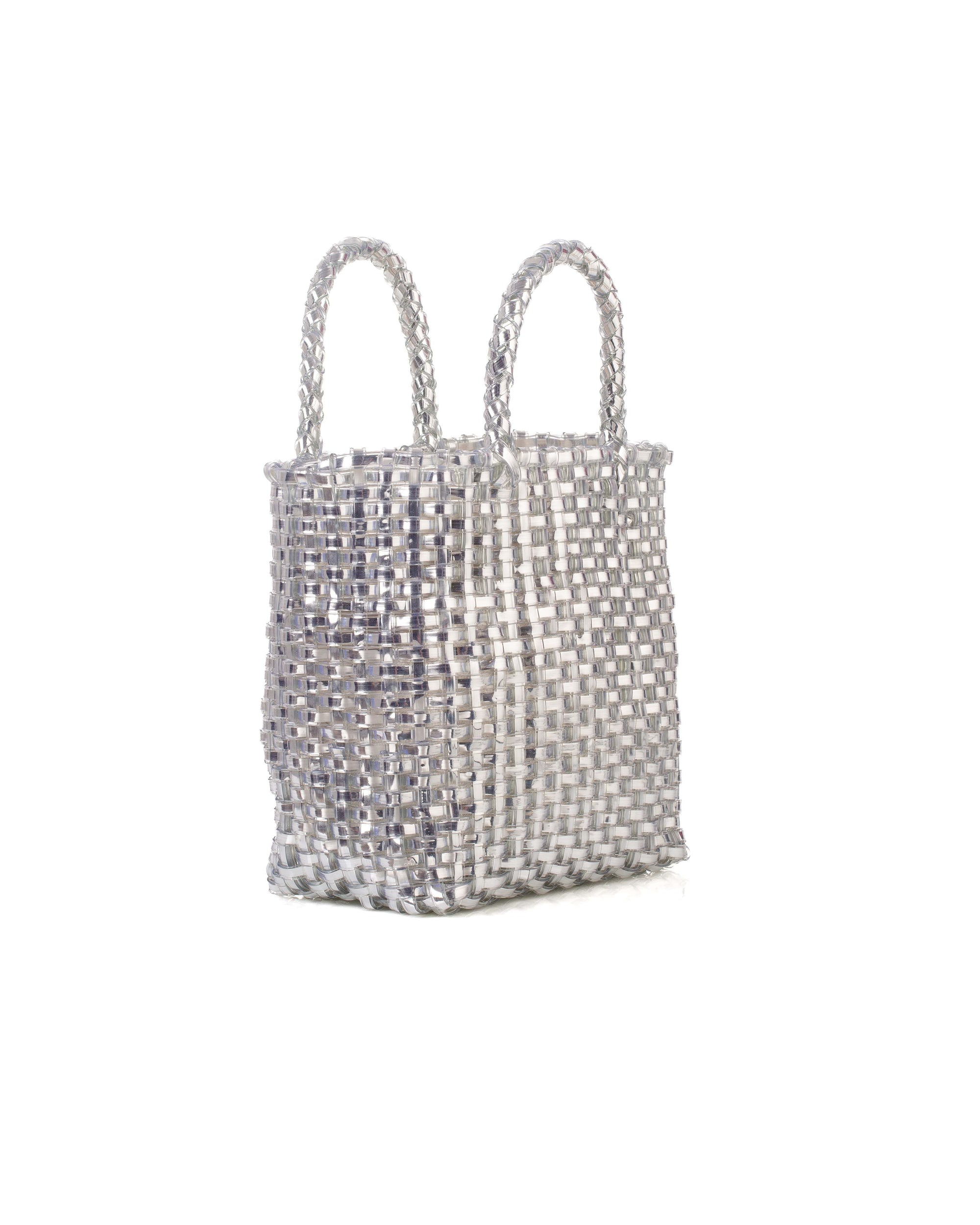 Women's Beach Bag Silver